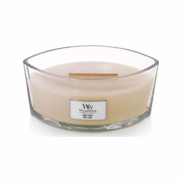 WoodWick White Honey Elipsa vonná svíčka 453,6g (76026E)
