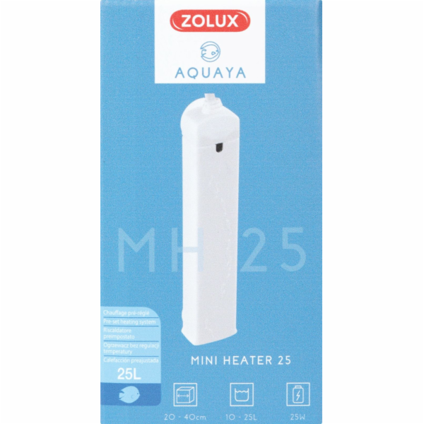 Zolux ZOLUX AQUAYA Mini Heater - ohřívač pro akvária 10-2...
