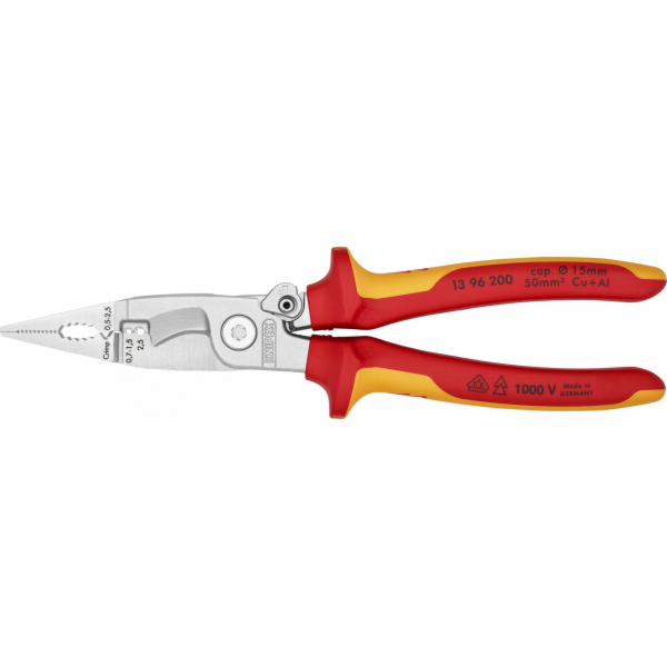 Knipex Kleště pro elektroinstalační práce 6v1 200mm 1000V...