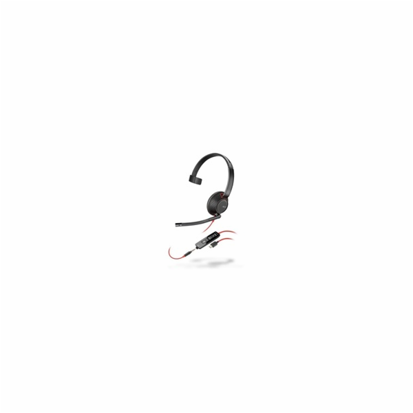 Poly Blackwire 5210 náhlavní souprava, 3.5 mm jack + USB-...
