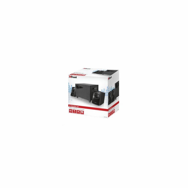 TRUST Reproduktory 2.1 Avora Subwoofer Speaker Set - black