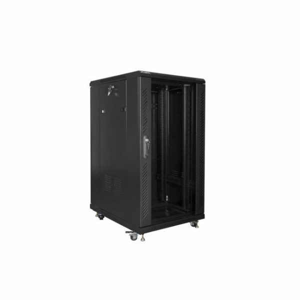 LANBERG FREE STANDING 19  RACK CABINET 22U 600X800 BLACK