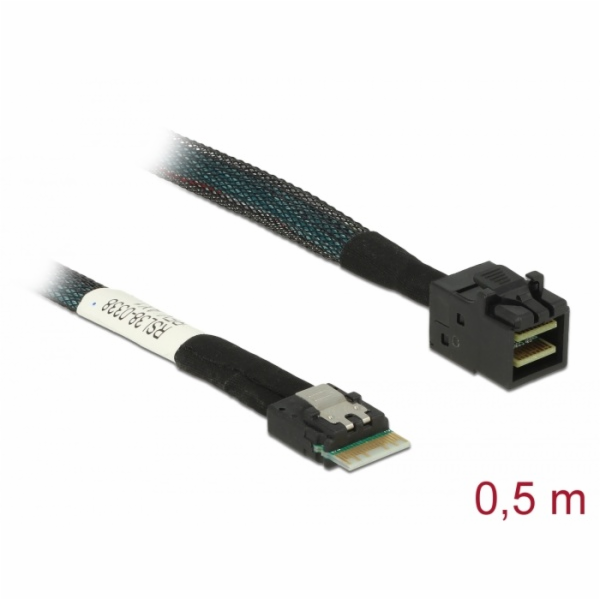 Delock Kabel Slim SAS SFF-8654 4i > Mini SAS HD SFF-8643 ...