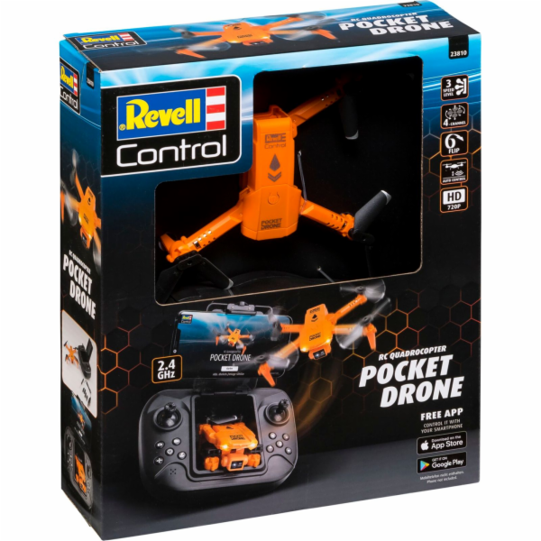 Kapesní kvadrokoptéra Revell RC