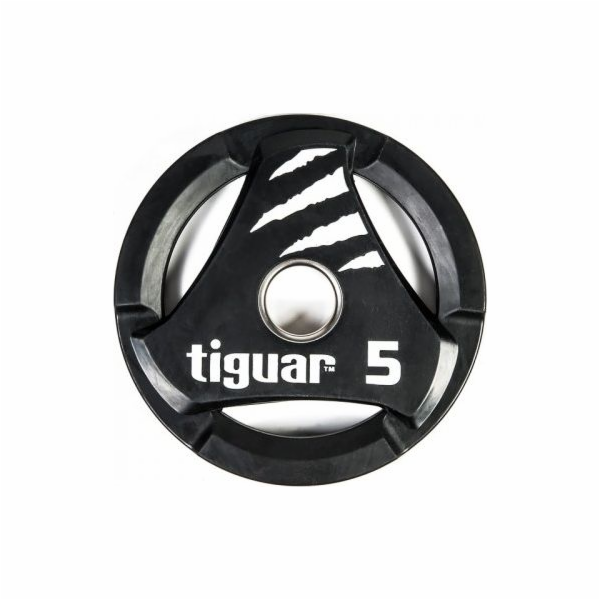 Tiguar tiguar Olympic plate PU 5 kg zátěž TI-WTPU00500