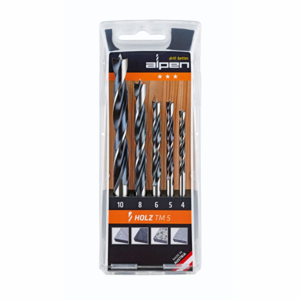 Alpen TM 5 Holz 4-5-6-8-10 mm