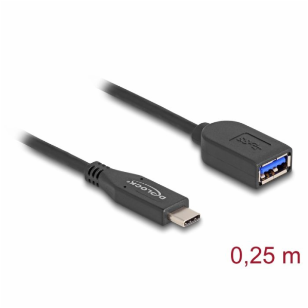 Delock Koaxiální kabel USB 10 Gbps, ze zástrčky USB Type-...