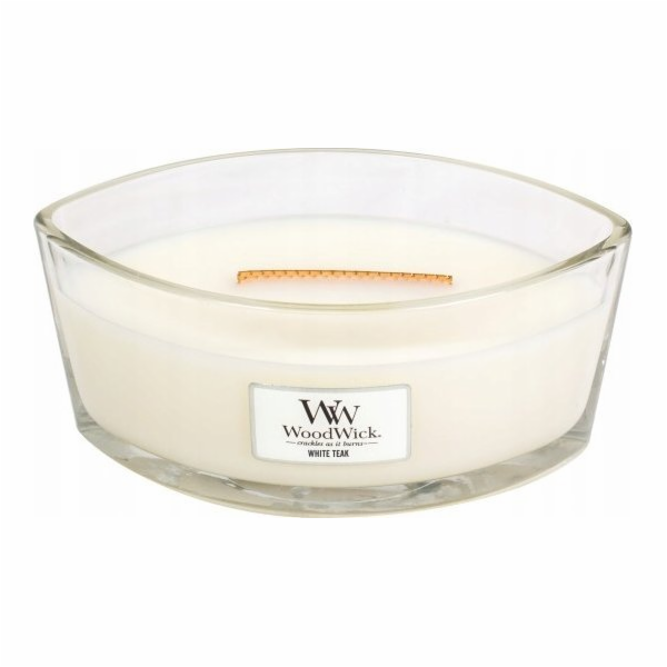 Svíčka WoodWick loď, White Teak, Bílý teak, 453.6 g