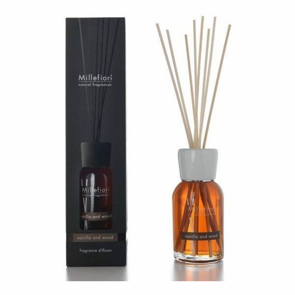 Skleněný difuzér Millefiori Milano, Natural, 250ml/Vanilk...