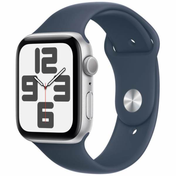 APPLE Watch SE GPS 44mm Silver Aluminium Case with Storm ...
