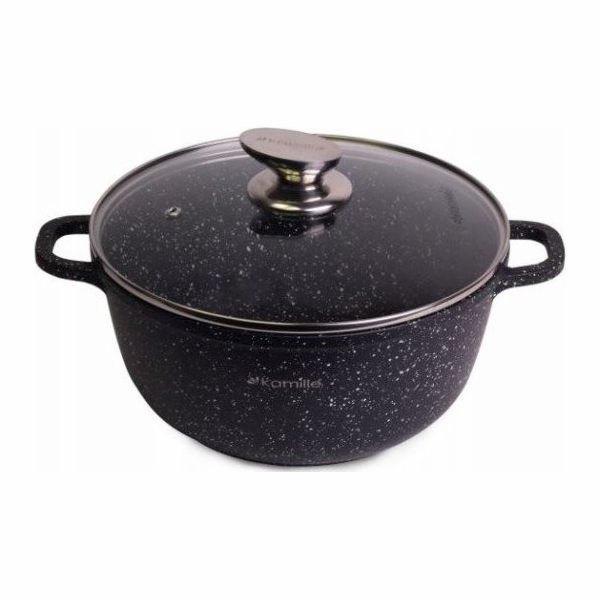 Kamille hrnec s poklicí 20 cm 2,3 (KM-4404)