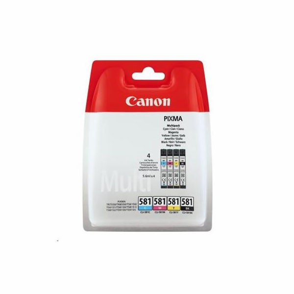Multipack inkoustu Canon CLI-581