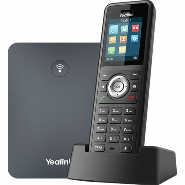 Yealink W79P (schwarz, Basisstation mit Mobilteil)