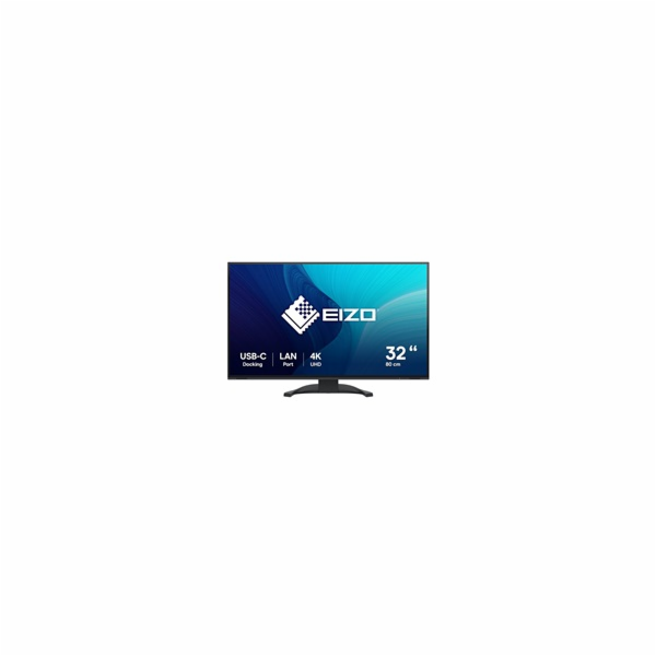 EIZO FlexScan/EV3240X-BK/31,5"/IPS/4K UHD/60Hz/5ms/Black/5R