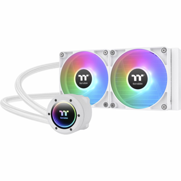 Thermaltake TH240 V2 ARGB Sync CPU Liquid Cooler Snow Edi...