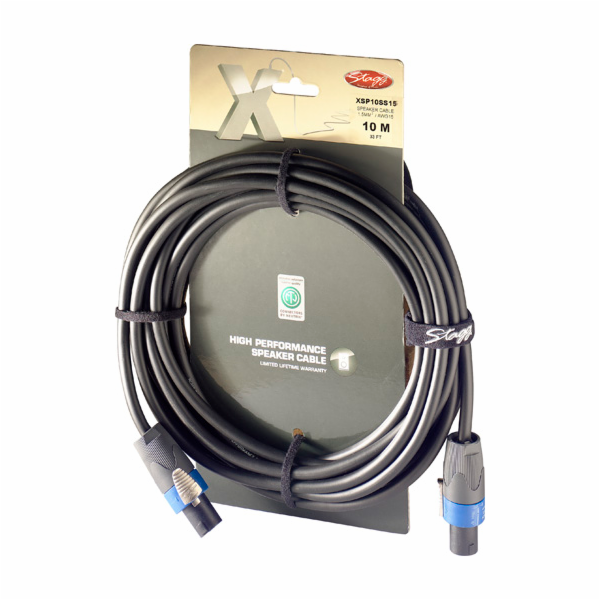 Stagg XSP10SS15, kabel SPK/SPK 4pin, 10m