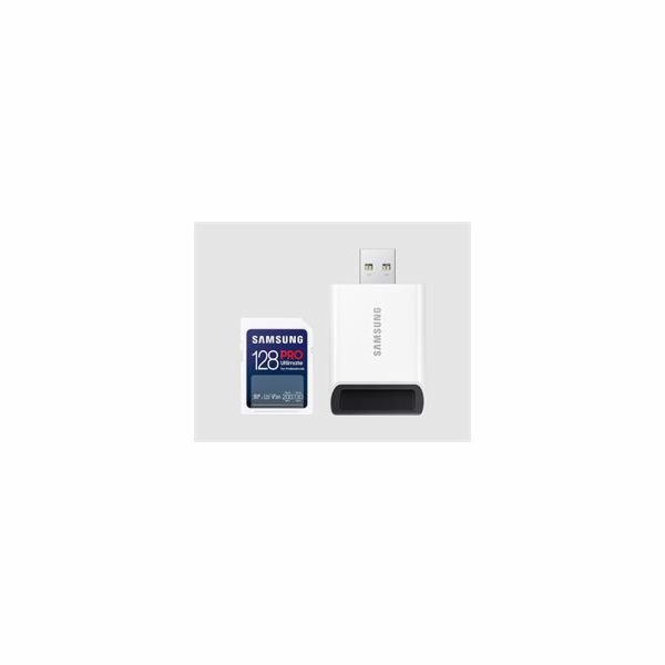 Samsung SDXC 128GB PRO ULTIMATE + USB adaptér