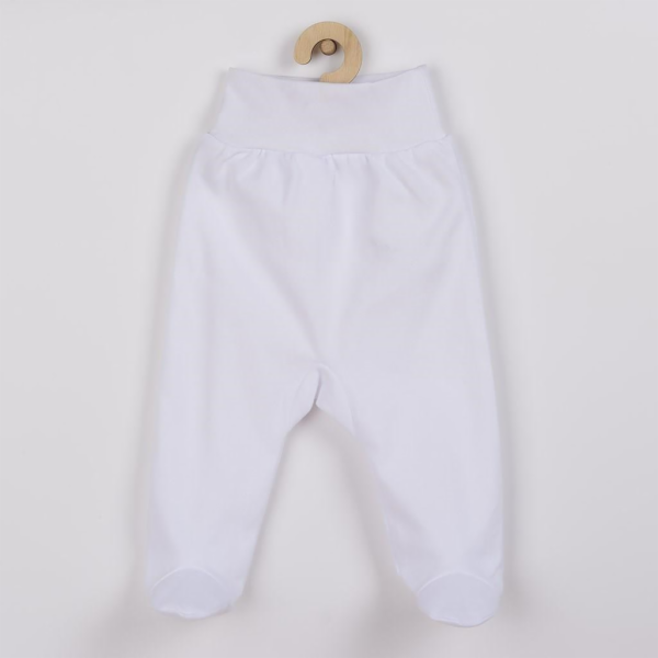Kojenecké polodupačky New Baby Classic II bílé Vel.68 (4-6m)