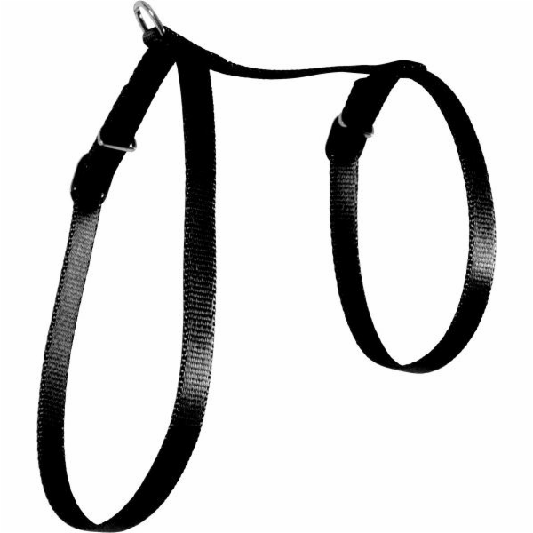 Zolux Postroj pro kočky nylon 10mm černý