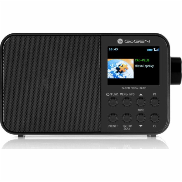 GoGEN DAB 500 BT C černý
