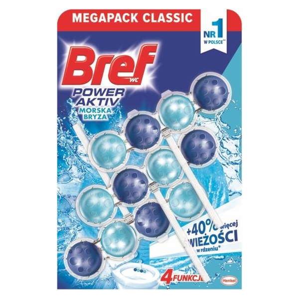 Bref WC blok Power Active Ocean 3x50g