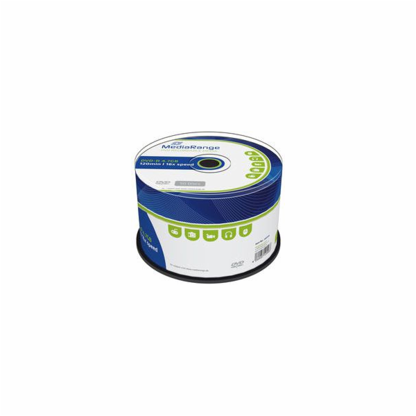 DVD-R MediaRange 4,7GB  16x SPINDL (50pack)