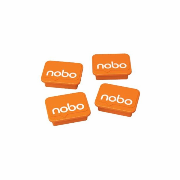 Nobo NOBO magnety na tabuli, obdélníkové, 18x22mm, 4 ks, ...