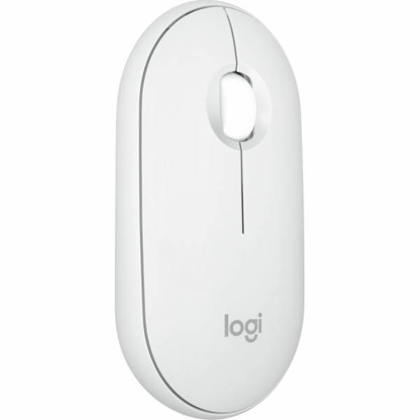 Logitech Wireless Pebble mouse 2, M350s, bílá