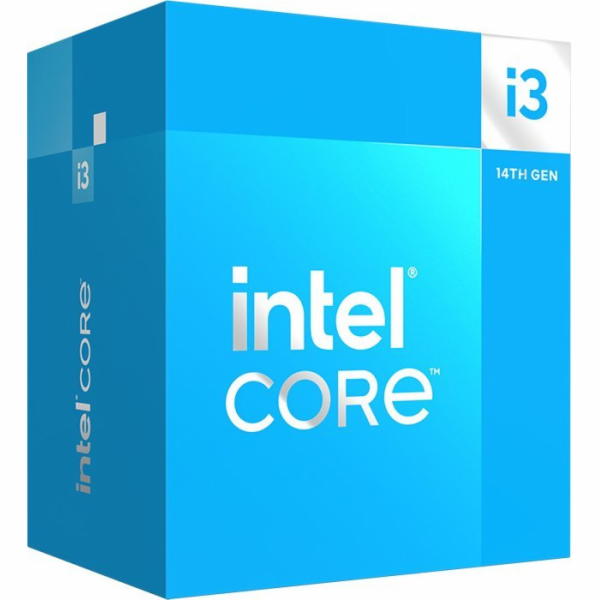 CPU INTEL Core i3-14100, až 4.7GHz, 12MB L3, LGA1700, BOX