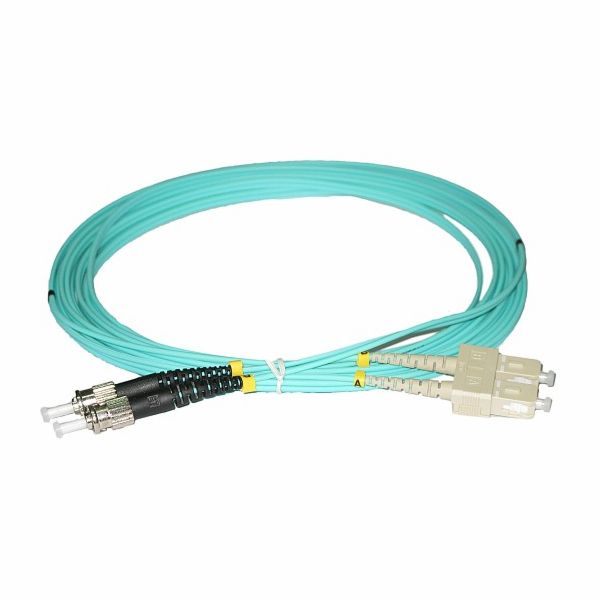 XtendLan FO patch ST-SC 5m 50/125 duplex OM3, LS0H