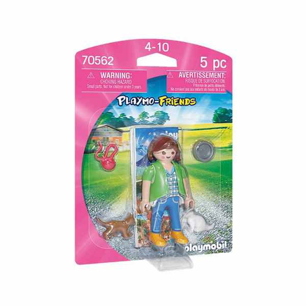 Chovatelka koček Playmobil, Život ve městě, 5 dílků
