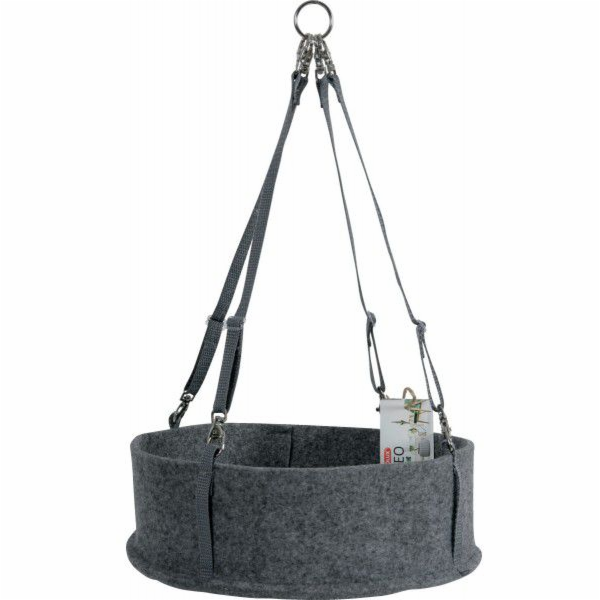 Houpací síť Zolux NEO 28 cm velká šedá