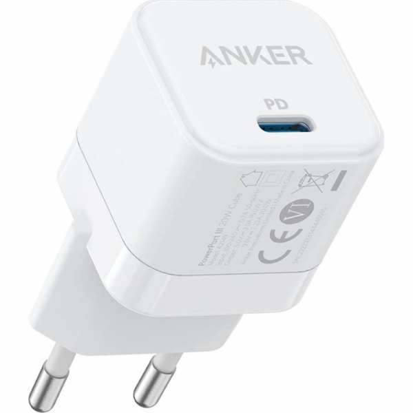 Anker PowerPort III 20W Cube White - EU plug