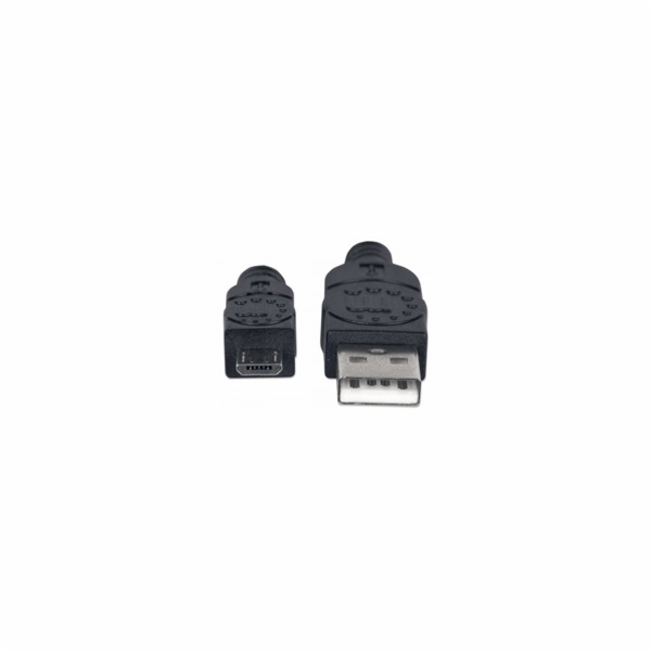 MANHATTAN Kabel propojovací USB 2.0  A Male / Micro-B Mal...