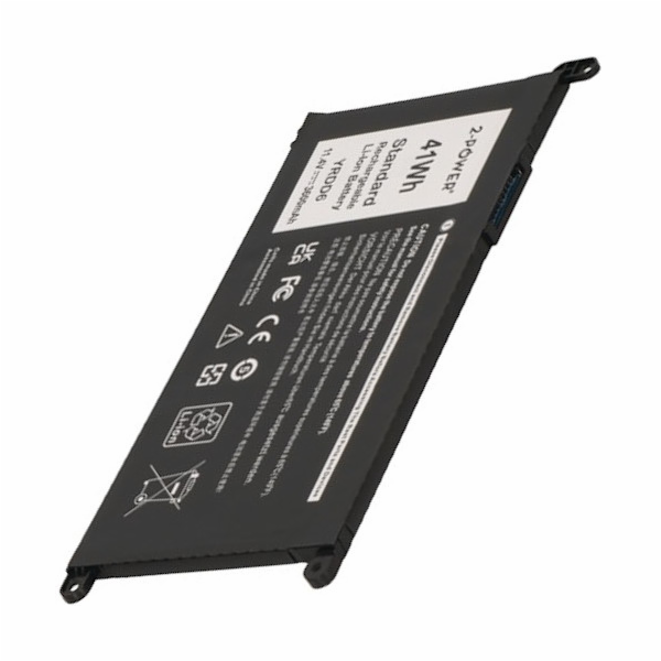 2-POWER Baterie 11,4V 3600mAh pro Dell Inspiron 3593, Ins...