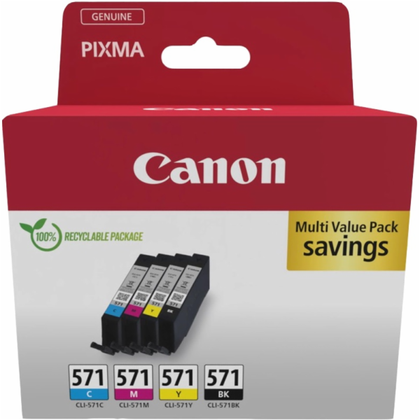 Multipack inkoustu Canon CLI-571