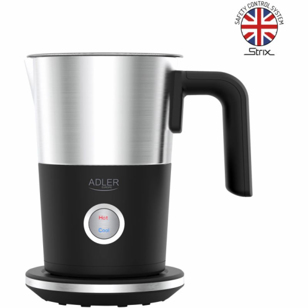 Adler AD 4497 Napěňovač a ohřívač mléka Automatický Černá