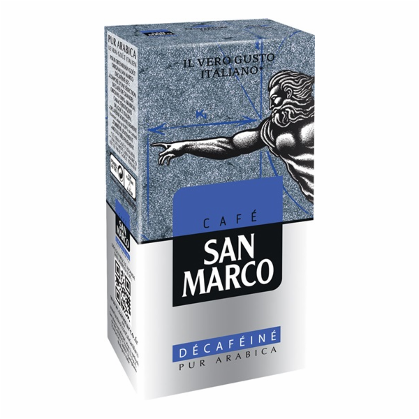 San Marco Décaféiné 250 g mletá