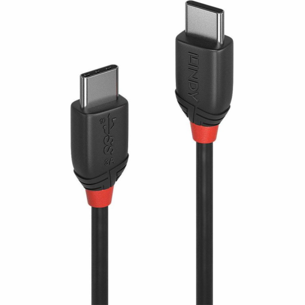 Kabel USB 3.2 Gen 2x2 Black Line, USB-C samec > USB-C samec
