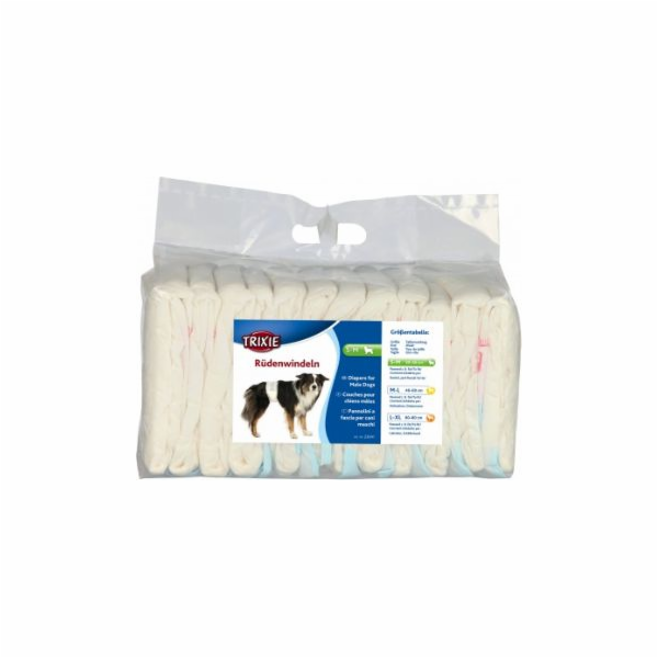 Trixie plenky pro psy, S–M: 30–46 cm, 12 ks/bal.