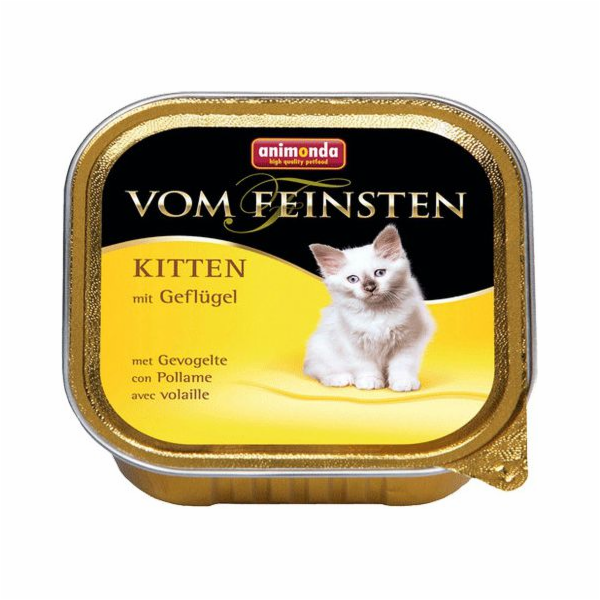 ANIMONDA Vom Feinsten Kotě s drůbežím masem 100g