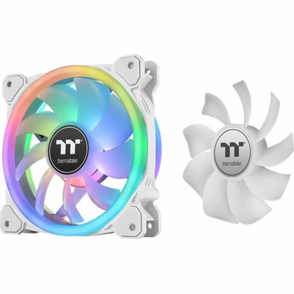 SWAFAN 12 RGB Radiator Fan TT Premium Edition White (3-Fa...