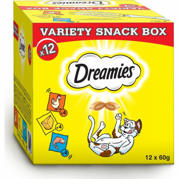 Dreamies DREAMIES Variety Snack Box doplňkové krmivo pro ...