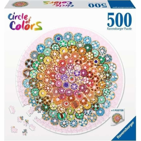 Puzzle Circle of Colors Donuts