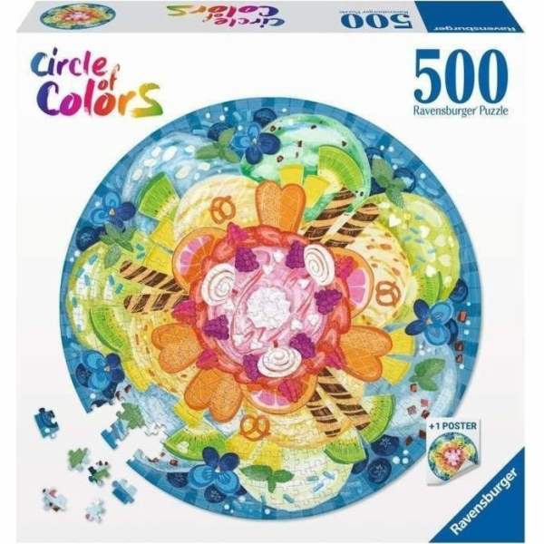 Zmrzlina Ravensburger Puzzle Circle of Colors