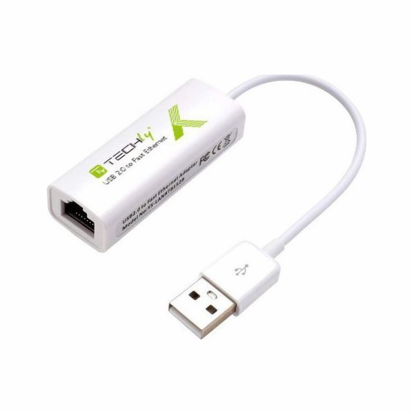 Techly IDATA ADAP-USB2TY2 síťová karta Ethernet 100 Mbit/s