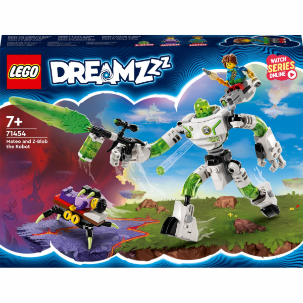 71454 DREAMZzz Mateo a robot Z-Blob, stavebnice