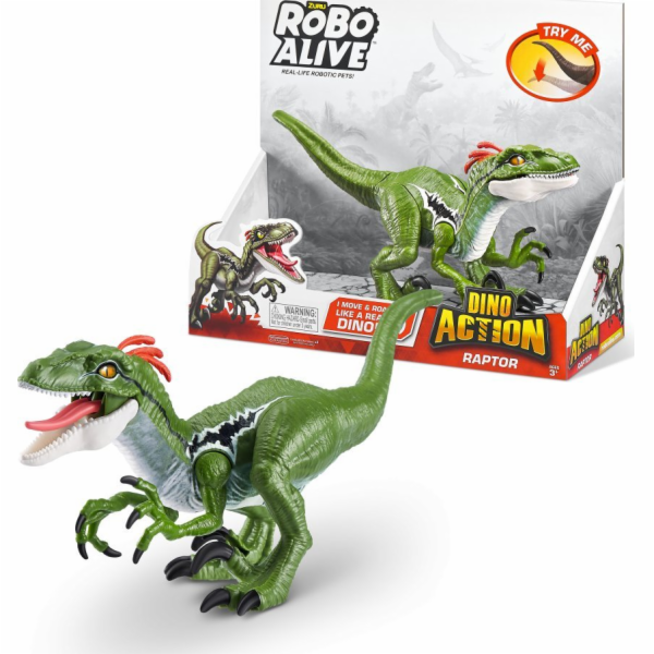 Robo Alive Dino Action Raptor, figurka na hraní
