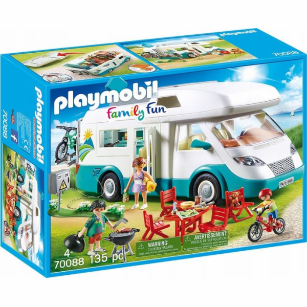 Playmobil 70088 Stavební hračka obytný automobil