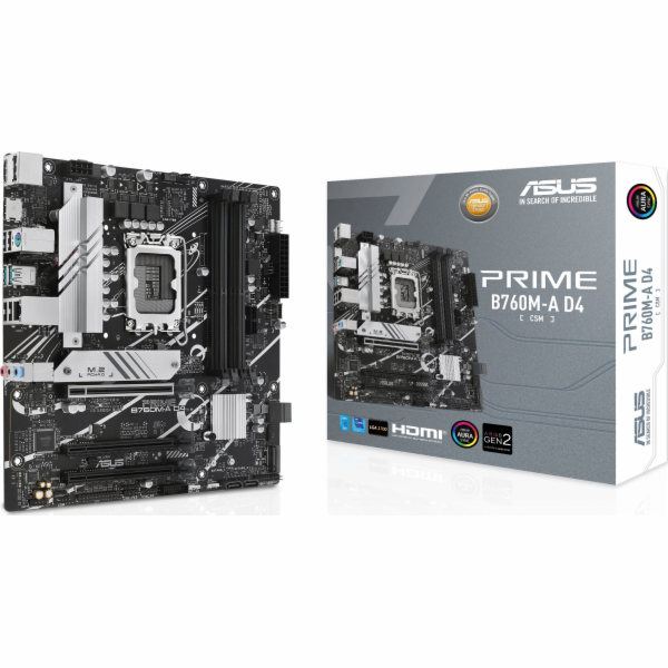 Základní deska Asus MB ASUS PRIME B760M-A D4-CSM (Intel,1...